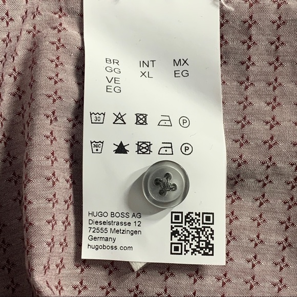 HUGO BOSS Robb Button Up Short Sleeve Men's Shirt - Picture 9 of 14